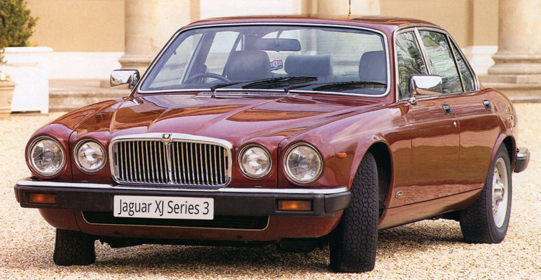 Jaguar Serie 3 Sovereign. Mange mener de siste par årgangene av denne modellen er noe av det beste Jaguar har produsert.